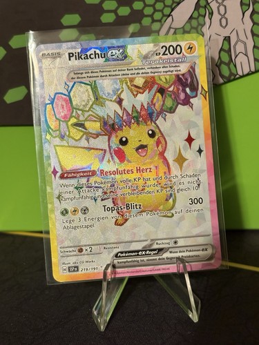 Pokemon pikachu fullart ssp - ex,