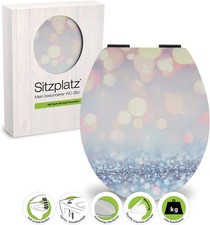 Sanitop-Wingenroth WC-Sitz mit Soft-Close und Motiv Schimmer 4153607