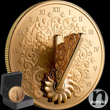 SONNENUHR vergoldet Kanada