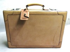 KOFFER Dokumentenkoffer RARITÄT Lederkoffer OLDTIMER Cabrio REISEKOFFER Top 2623
