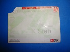 06/07 Ticket FSV Mainz 05 Alemania Aachen Eintrittskarte Sammler Bundesliga