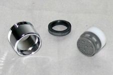 Luftsprudel Strahl Wasser regler Mischdüse Neoperl Perlator M18 Dichtung Buchse