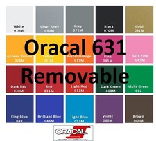 12" Adhesive Vinyl Removable