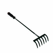 Handrechen Stahl mit Kunstoff Griff  NEU! (127)