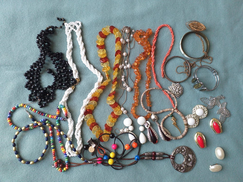 Modeschmuck konvolut - -,