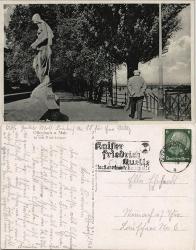 Ansichtskarte offenbach - offenbach, (main)