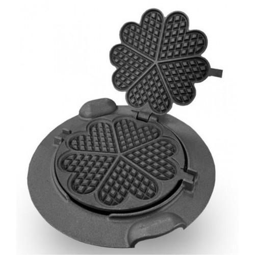 Gusseisen herz waffeleisen - gusseisen,