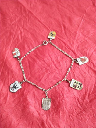 Bettelarmband wappen anhänger - bettelarmband,