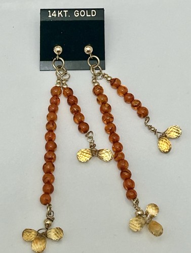 Vintage ohrringe karat - vintage, 14