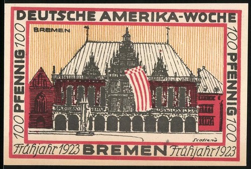 Notgeld bremen frühjahr - bremen,,