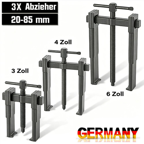 3er armig lagerabzieher set - 3er,