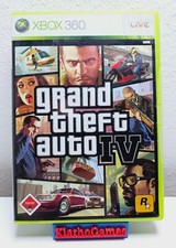 XBoX 360 - Spiel - GTA IV Grand Theft Auto 4 - in Ovp+Anl.+Karte Y114