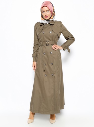 Damen mantel trenchcoat jacke - mantel,