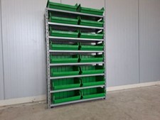 Kistenregal Kommissionierregal Fachbodenregal SSI Schäfer R 3000 Kiste LF 351 ZW