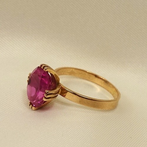 Russischer korund ring - korund, 583