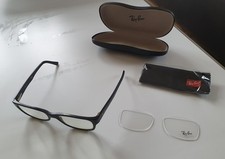 RAY BAN BRILLE SCHWARZ  RB