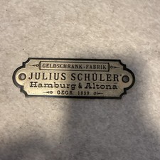 Geldschrank Fabrik Julius