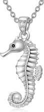 Seepferdchen-Halskette Für