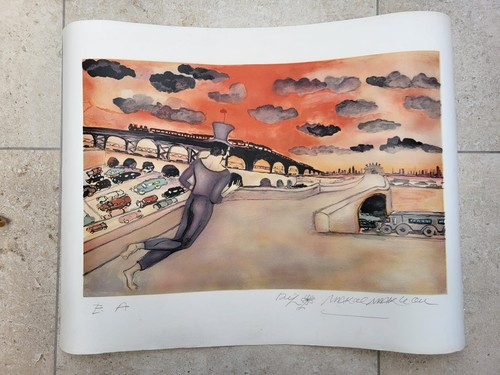 Original lithographie - original,
