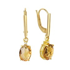 Echt gold 333 ohr pendel - 333,
