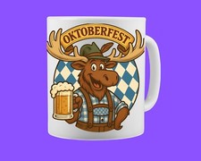 Kaffeetasse Elche auf dem