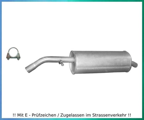 Endschalldämpfer citroen - citroen, c2