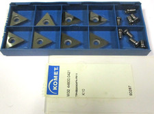 8 KOMET Wendeplatten TPHB 220404 FN-PK10  W32 44600.0421 +8 Schrauben Neu H59602