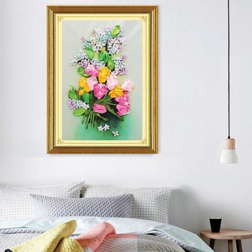 Band stickerei kits diy tulip - diy,