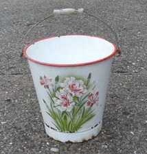 alter Blecheimer emailiert mit