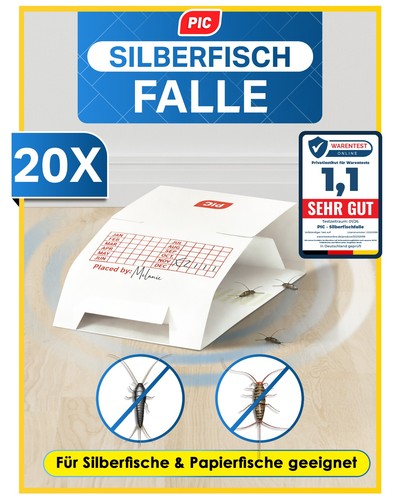 Pic silberfischfalle 20x - pic,