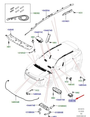 Evoque l551 airbag - evoque,