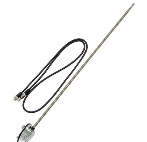 Chrom oldtimer antenne - chrom, vw