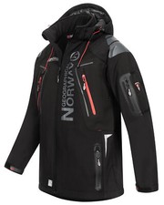 Geographical Norway Herren Herbst Winter Jacke Softshell Regen Übegang Outdoor