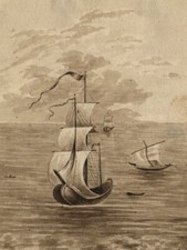 Unknown artist sailing ship - artist,