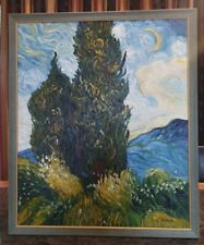 Zypressen Vincent Van Gogh Replica auf Leinwand