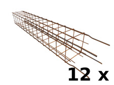12x Verstärkter Mattenkorb