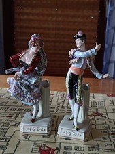Porzellan figuren tänzerin - figuren,