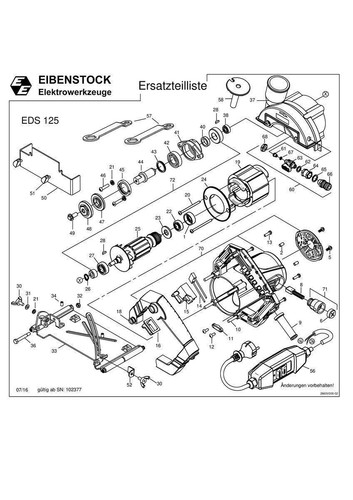 Eibenstock ersatzteile für - ersatzteile,