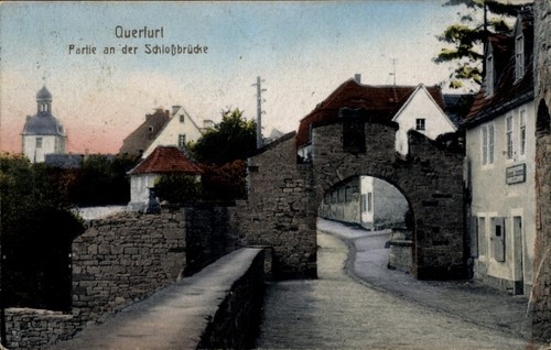 Querfurt saalekreis - ak,