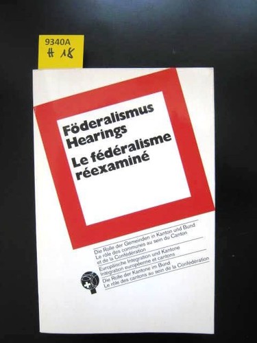 Föderalismushearings le - föderalismushearings,