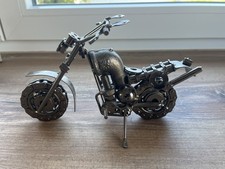 Deko Bike Motorrad Metall 30cm Dekoration Männer Geschenk Shopper Chopper Harley