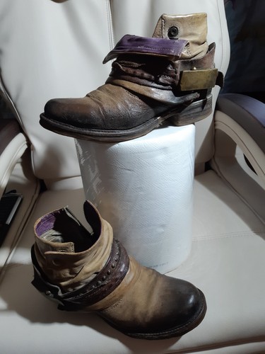 Air step biker boots - biker, 38