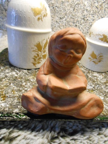 Limpke figur lesendes - -,