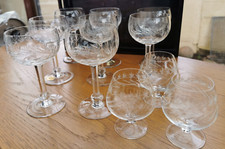 TREVIRIS* 8 Weingläser &3 Likör-/Cognacgläser*Topzustand*ca. 1965*Kristall