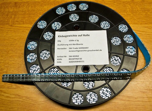 6kg rolle klebegewichte - ,