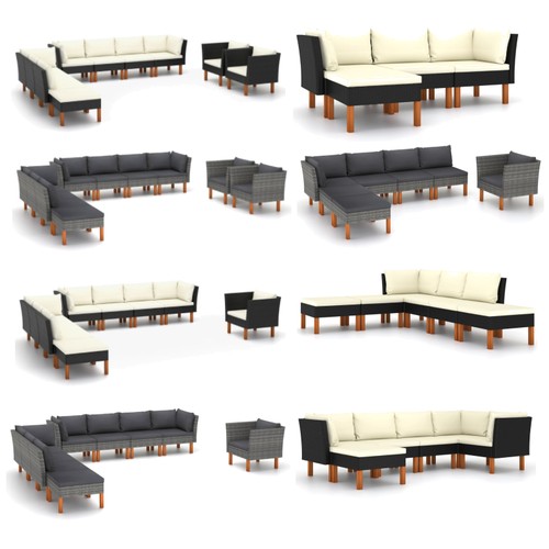 Garten lounge set mit - garten, kissen