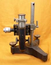 histor. Justiermikroskop / Prüfmikroskop / Werkstattmikroskop / R. Fuess Berlin