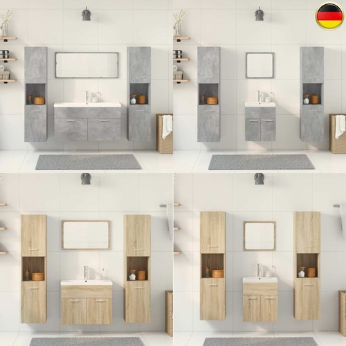 Tlg badmöbel set - 5-tlg., badmöbel-set