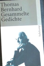 Gesammelte Gedichte von Thomas Bernhard (1993, Taschenbuch)