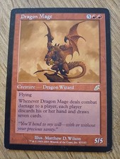 MTG Magic - Dragon Mage / Drachenmagier - SCOURGE - EN - EX - 2003